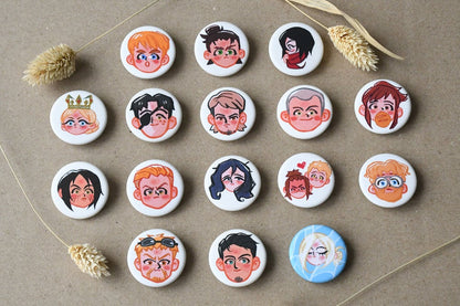 AOT characters Badge