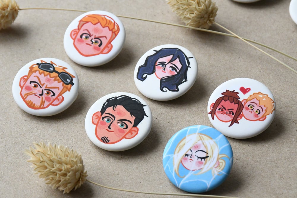 AOT characters Badge