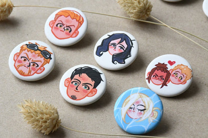 AOT characters Badge