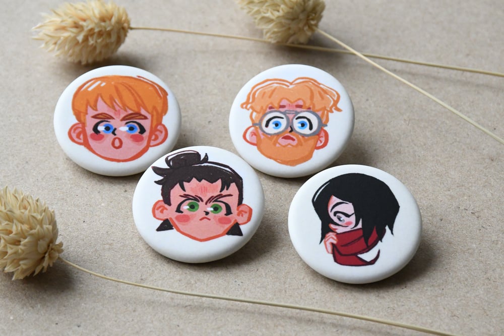 AOT characters Badge
